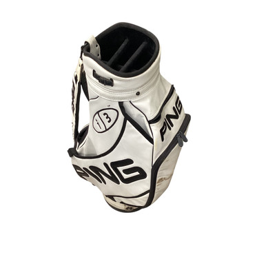 Used Ping I3 CART BAG Mens Cart Bag White