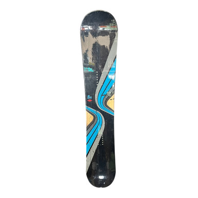 Used Sims WRATH Mens Snowboard Only Black 151 cm