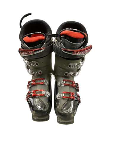 Used Salomon FALCON CS Mens DH Ski Boot Red 265 MP - M08.5 - W09.5