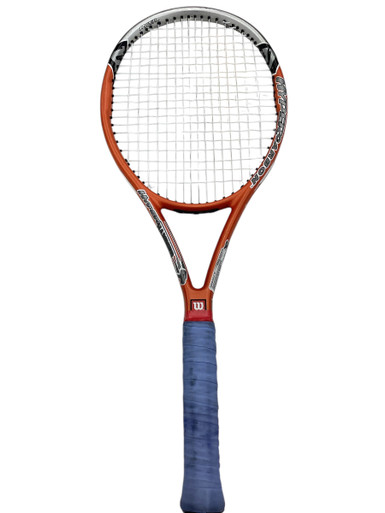 Used Wilson HYPER HAMMER 5.2 Adult Tennis Racquet Orange Unknown