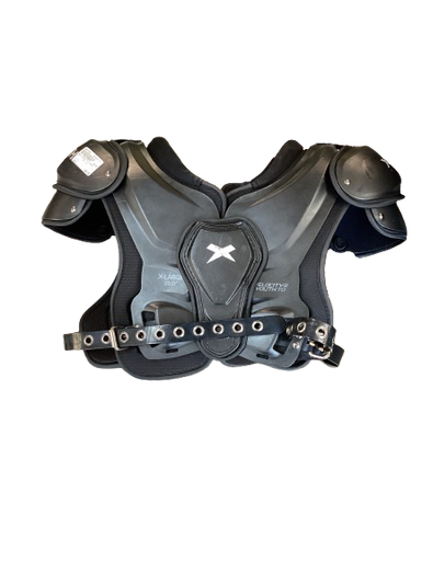 Used Xenith VELOCITY 2 YOUTH FB Shoulder Pads Black XL