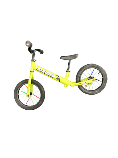 Used STRIDER 14X Balance Bike Boys Yellow 14