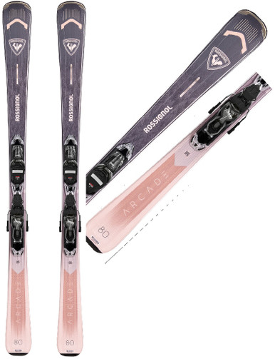 New ROSSIGNOL 26 ARCADE W 80 XPRESS 158cm