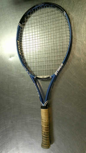 Used Prince O3 HYBRID LITE Adult Tennis Racquet Royal Blue Unknown