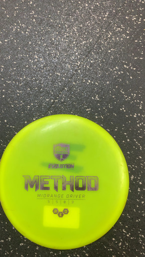 Used Discmania METHOD Disc Golf Mid Range Yellow