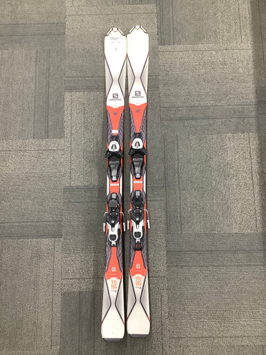 2018 salomon xdr 75 skis w lithium 10 bindings Used Salomon X DRIVE 75 Mens DH Ski/Binding Red 154 cm