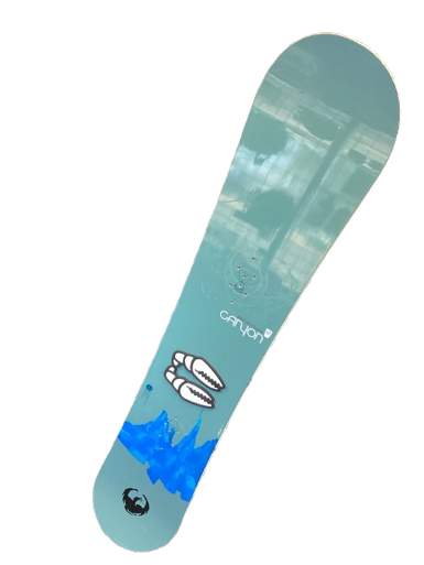 Used Burton CANYON 57 Mens Snowboard Only Teal 157 cm