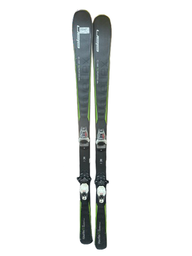 スキー Elan WAVE FLEX SPEED WAVE TEN 160cm Used Elan WAVE FLEX 76 Mens DH Ski/Binding Black And Neon Green 168 cm