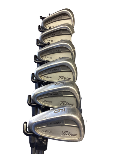Used Titleist 704 CB 3I-9I Regular Flex Steel Shaft Iron Sets Iron
