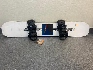 Used Burton PROCESS Mens Board/Bindings White 155 cm