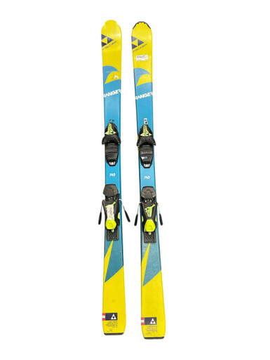 Used Fischer RANGER 140CM Mens DH Ski/Binding Teal 140 cm