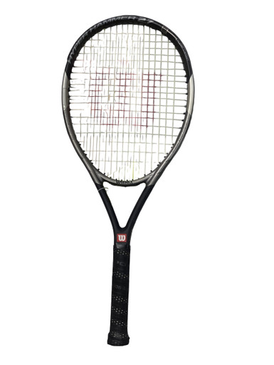 Used Wilson HYPER HAMMER 2.7 Adult Tennis Racquet Black 4 3/8