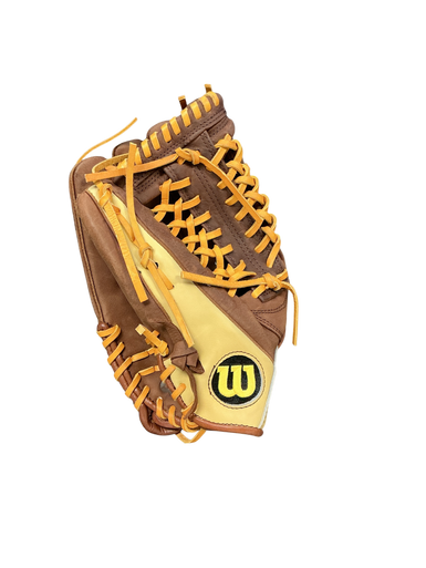Used Wilson A1502BBKP92 PRO SOFT YAK BB/SB Glove LH Throw Brown 12