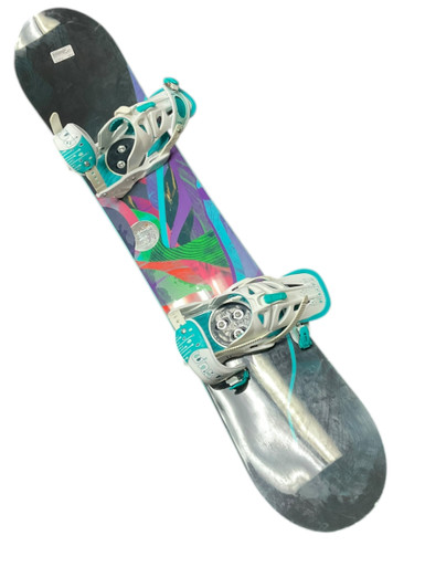 Used Burton LUX 47 Womens Board/Bindings Black 147 cm