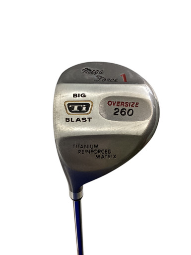 Used MEGA FORCE Mens Driver LH 9.0 Degree