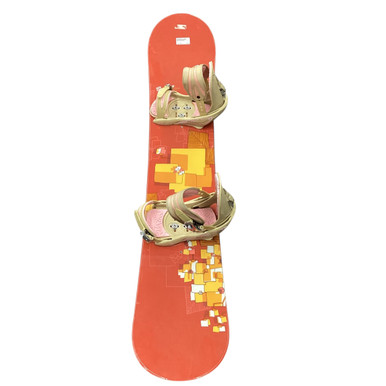 Used Burton STERLING Womens Board/Bindings Orange 149 cm
