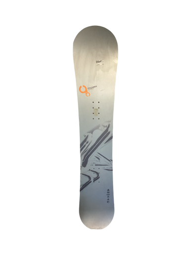 Used Palmer CENTRIC Mens Snowboard Only Grey 155 cm