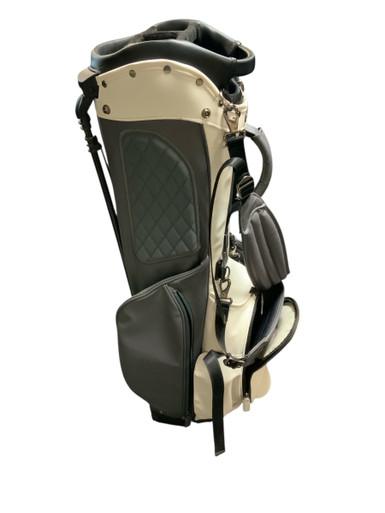 Used Titleist LINKS LEGEND Mens Stand Bag White And Grey