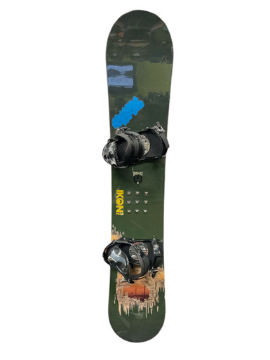 Used Burton BULLET 62 Mens Board/Bindings Green 162 cm