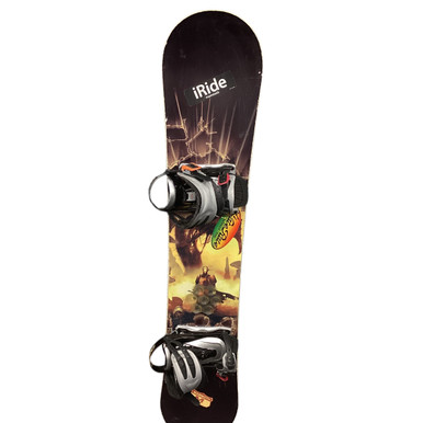 Used Sims SIMS CHAOS SNOWBOARD 155CM Mens Board/Bindings Black 155 cm