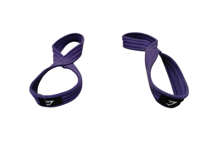 Used GYMSHARK Exercise Gloves Purple Senior