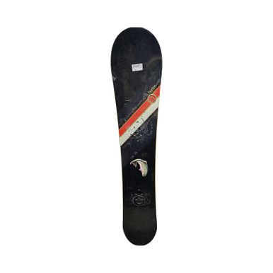 Used Burton FEELGOOD Womens Snowboard Only Black 150 cm