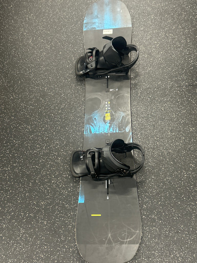 Used Burton INSTIGATOR Mens Board/Bindings Black 155 cm