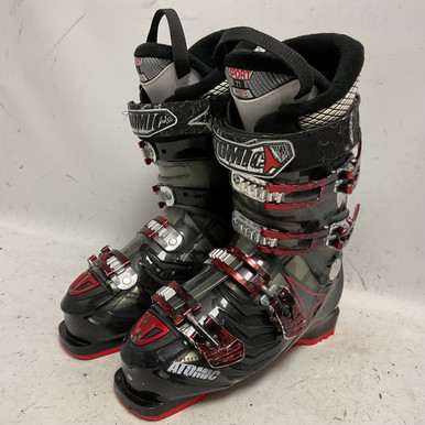 Used Atomic HAWX 80 Mens DH Ski Boot Black And Red 260 MP - M08 - W09