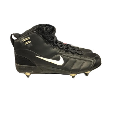 Used Nike 603370-004 Adult FB Cleats Black Senior 17