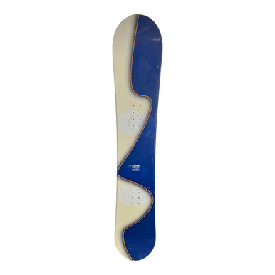 Used Lamar ELECTRIC Mens Snowboard Only Carolina Blue And White 151 cm