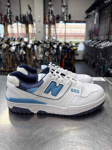 Used New Balance 550 Mens Golf Shoes White Senior 9.5