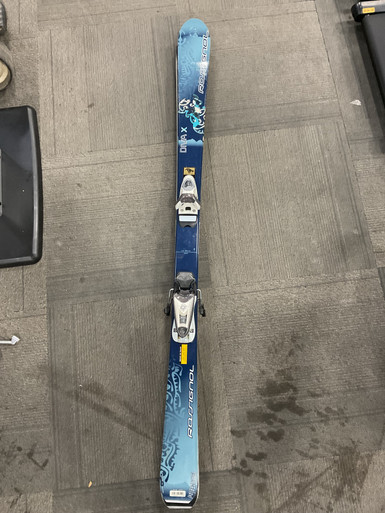 Used Rossignol DIVA X Womens DH Ski/Binding Royal Blue 146 cm