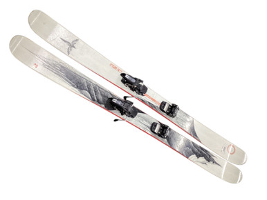Used LINE POLLARDS OPUS Mens DH Ski/Binding White 182 cm