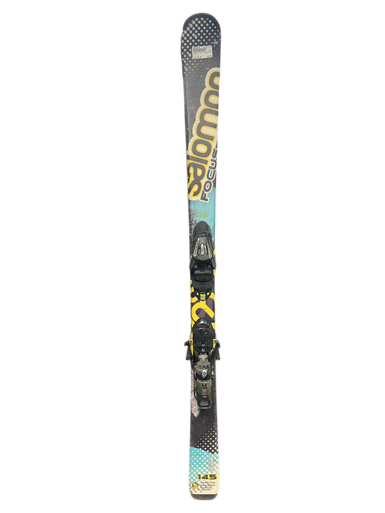 Used Salomon FOCUS Mens DH Ski/Binding Black 145 cm