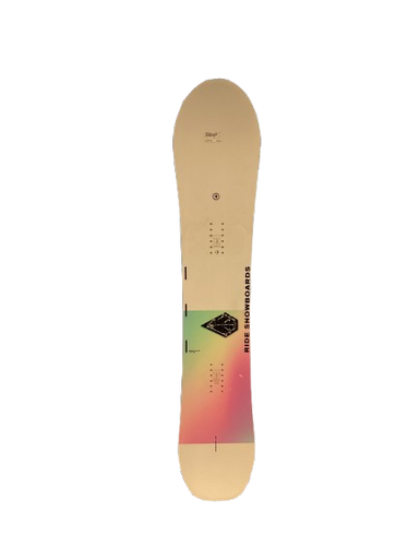 Used Ride MAGIC STICK Womens Snowboard Only White 147 cm