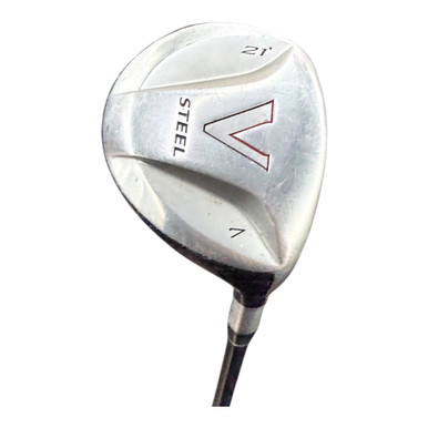 Used Taylormade V STEEL Mens Fairway Wood RH 7 Wood