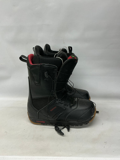 Used Burton RULER IMPRINT 2 Mens Snowboard Boots Black Senior 11
