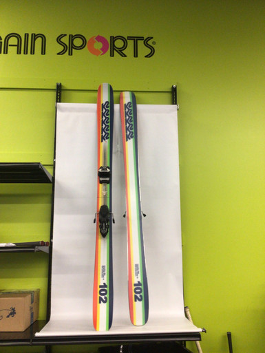 Used K2 SHREDITOR 102 Mens DH Ski/Binding None 170 cm