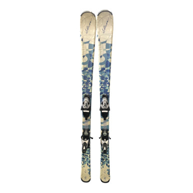 Used Elan ZEST Womens DH Ski/Binding White 152 cm