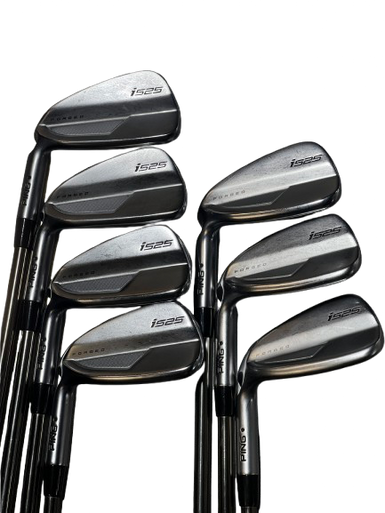 Used Ping I525 BLACK DOT 5-PW/GW LH IRON SET Mens Iron Set LH 5I-GW/AW