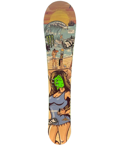 Used APO SAGE KOTSENBURG Mens Snowboard Only Carolina Blue 157 cm