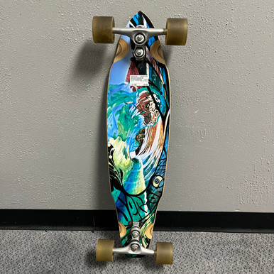 ヨビニオンマルル 4枚 ⑨ Used Sector 9 BLUE WAVE Long Longboards Longboards