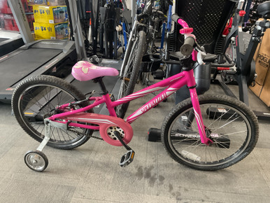 Used Specialized HOTROCK Training Wheel Bike Girls Pink 20