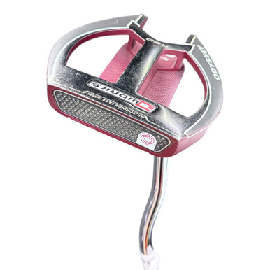 Used Odyssey O WORKS RED 2 BALL FANG Mens Putter RH