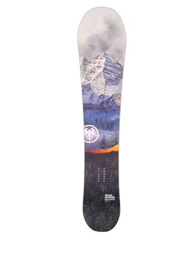 Used Never Summer SNOW TROOPER Mens Snowboard Only Black 156 cm