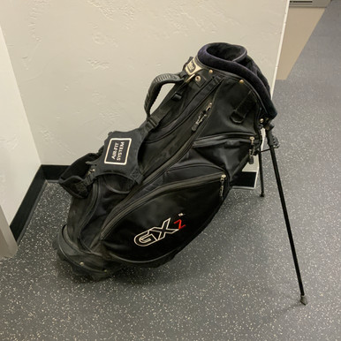 Used GIGA GOLF GXZ Mens Stand Bag Black