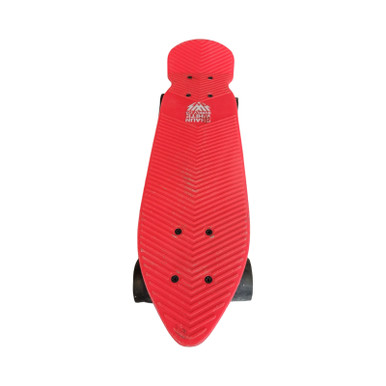 Used SHAUN WHITE SUPPLY CO MINI BOARD Complete Skateboard Red 6 1/2