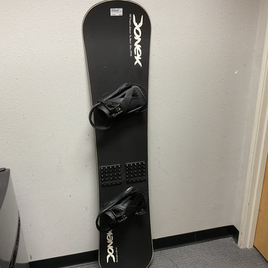 Used DONEK KNAPTON Mens Board/Bindings Black 162 cm