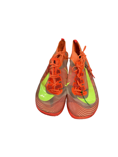 Used Nike ZOOM VICTORY XC Track & Field Cleats Adult Orange Senior 14