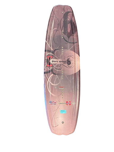えりかページ　ワイルドビート　ゴースト　トップウォーター Used Hydro BLACK WIDOW 142CM Wakeboard Black 142 cm